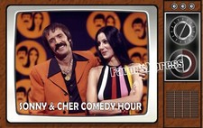 Sonny and Cher Classic TV Show PHOTO MAGNET 4 X 2.5 INCHES