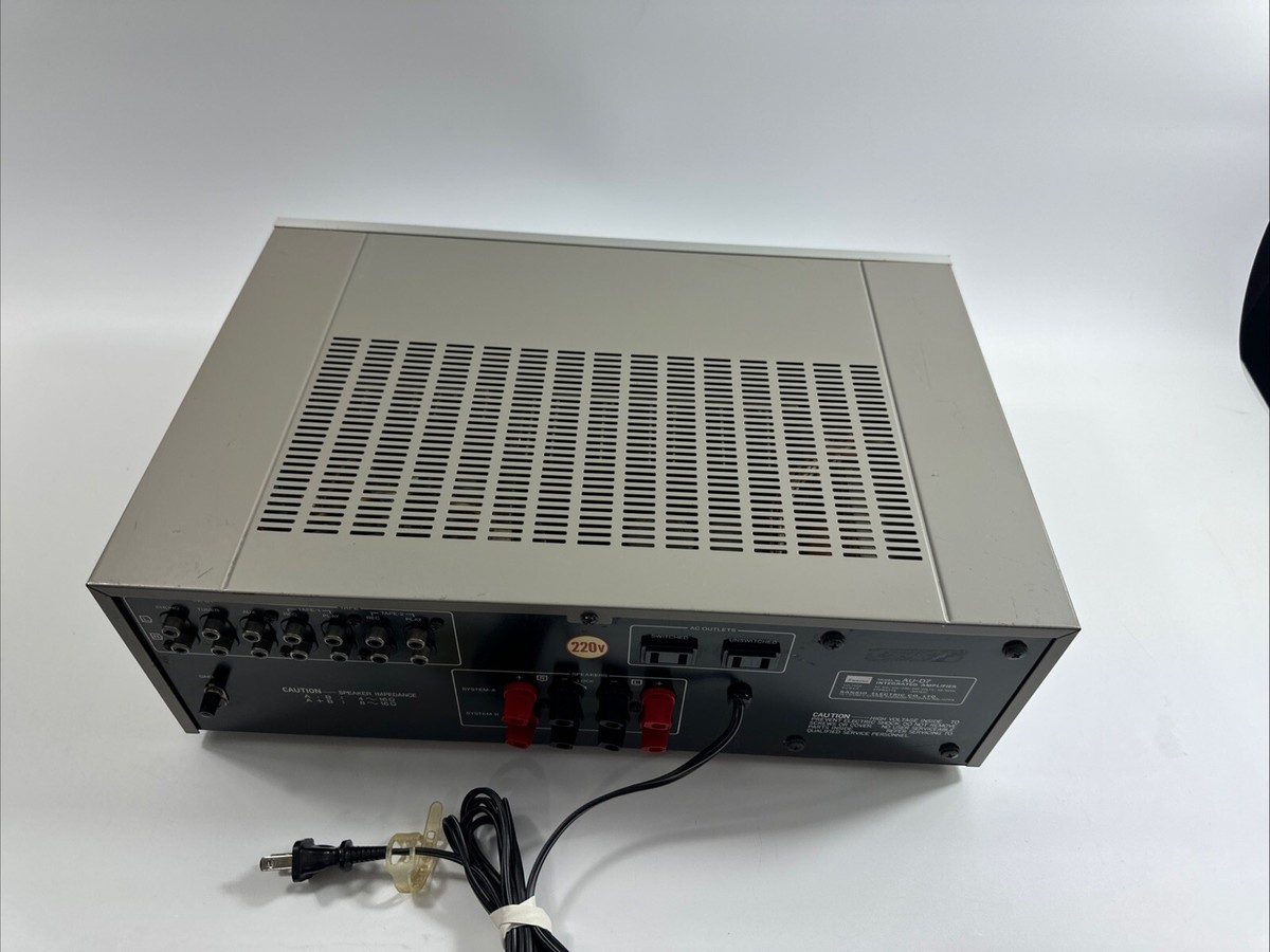 Sansui AU-D7 Integrated Amplifier Silver 220V Vintage Amp