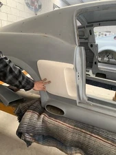 1967,68 mustang shelby ,GT500, eleanor style lower scoops , protrouring, resto