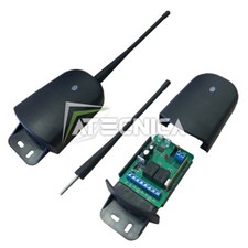 Récepteur 2 canaux 12-24V DMULTI télécommande portail 433Mhz fixes et rolling