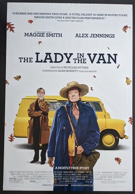 The Lady in the Van (2015) Original 27x40 Movie Poster D/S Rolled, Maggie Smith
