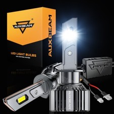 Auxbeam Canbus H1 Led Headlight Bulbs Conversion Kit Highlow Beam Lamp 6500k 2x