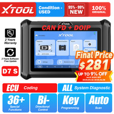 XTOOL USED D7S OBD2 Auto Bidirectional All Sy...