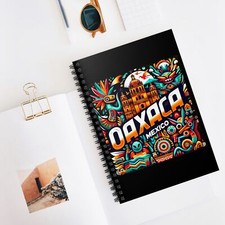 Oaxaca Mexico Spiral Notebook  Journal  Diary