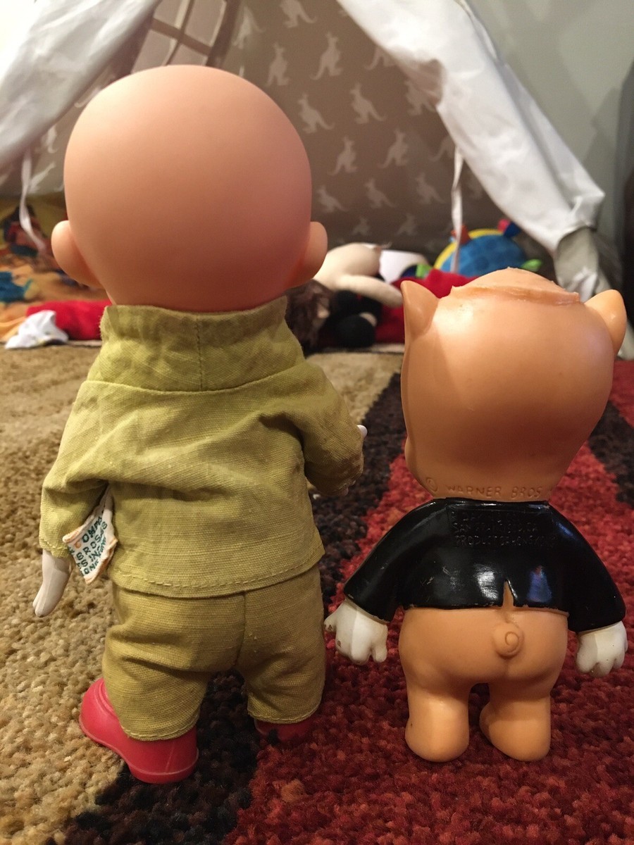 Vintage DAKIN ELMER & PorKY FIGURE WARNER BROS. 1960-68 HUNTER