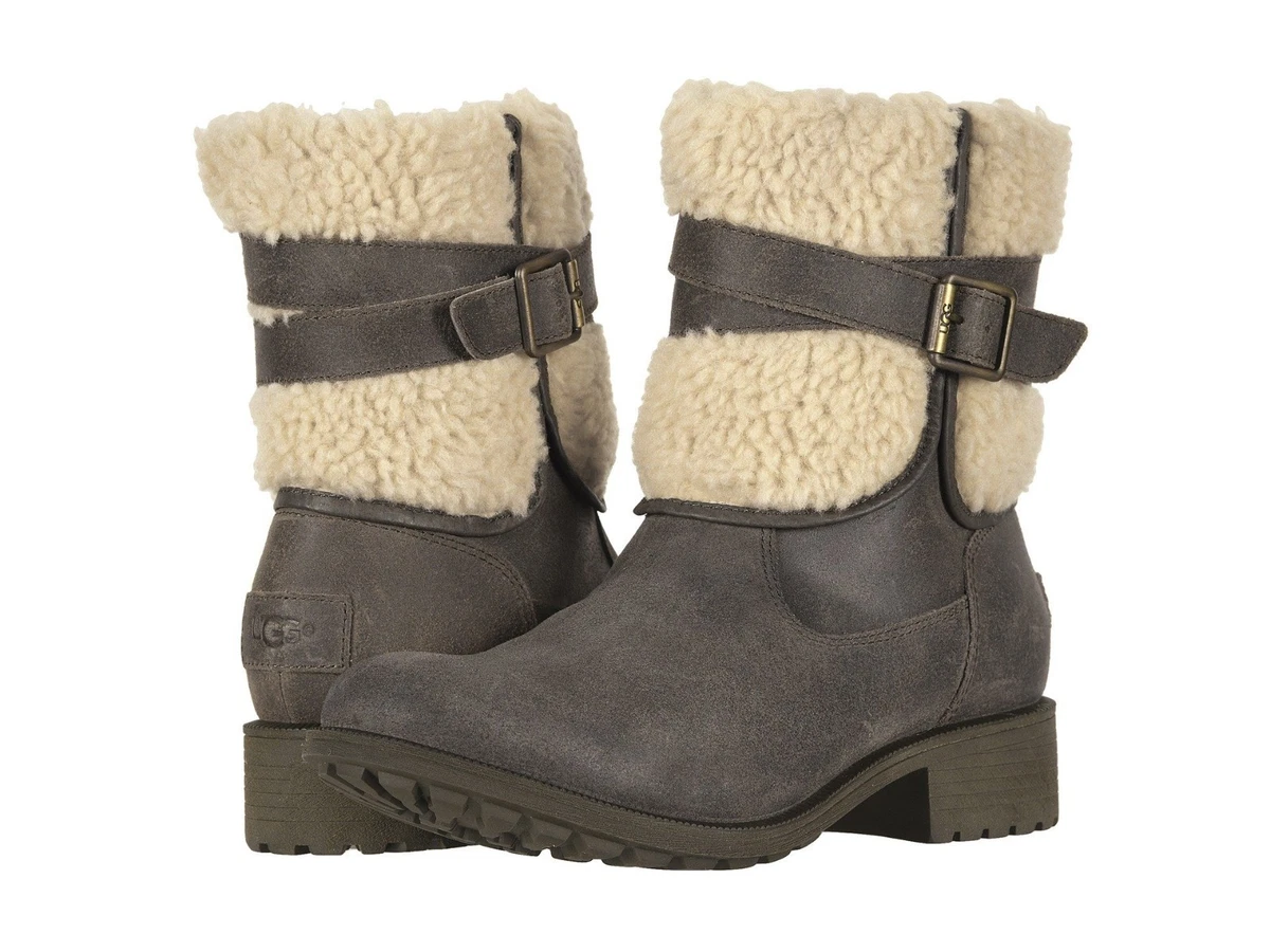 Women s Shoes UGG BLAYRE III Waterproof Leather Winter Boots 1095153 DOVE