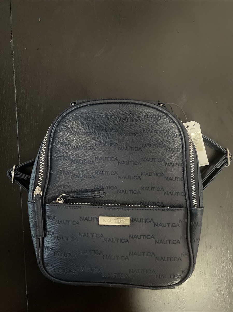 New Nautica Women's Mini Backpack Dark Blue