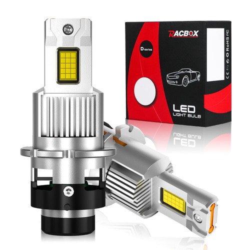D2S D2R D2C LED Headlight Bulbs 6000K 20000LM Conversion Kit Replace HID Xenon - Picture 3 of 14