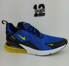 Bv2517 400 Men S Nike Air Max 270 Running Shoes Blue Yellow New Mi Tiles Com
