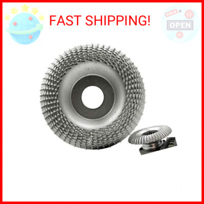 Wood Carving Disc Grinder Shaping Disc 7/8 Inch Bore Wood Tungsten Carbide Grind
