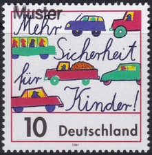 Specimen, Germany Sc1979 Traffic Safety for Children