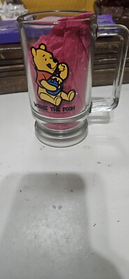 Winnie The Pooh 5 1/2'' Root Beer/beer/coke Float Mug 15 Oz. Pooh & His Honey!