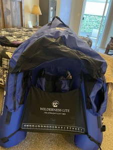 Backpacker Pro Buy Wilderness Light Float Tube super lightweight Float tube mint
