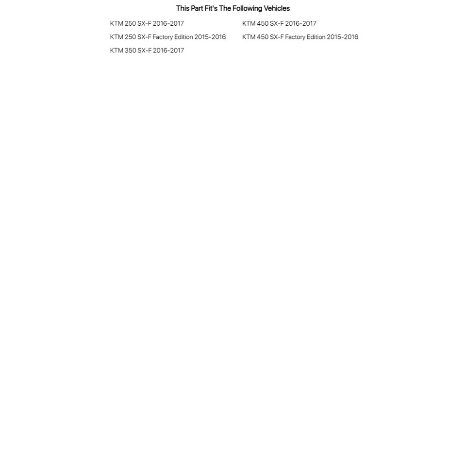 Tusk KTM Battery Upgrade Kit For KTM 250 SX-F 2016-2017 Foto 3 de 4