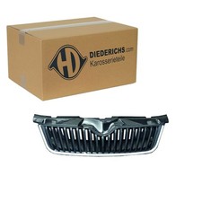 DIEDERICHS KÜHLERGRILL CHROM SCHWARZ passend für SKODA FABIA ROOMSTER | 7801742