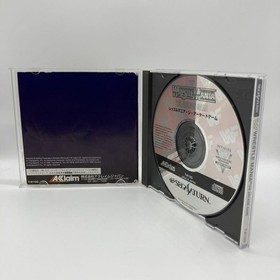 Wrestlemania The Arcade GAME Sega Saturn T-8112G 1996 w/ Case Manual Tested Used