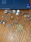 Vintage Lot Of Costume Jewelry Mixed Metal