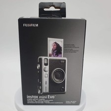 FujiFilm Instax Mini Evo Hybird Instant Camera HFJIMNEVOBD Black