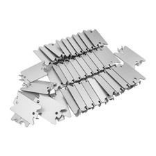 Lamina ungueale di lunga durata per borchie in legno protezione cavo 1 5x2 5 pol