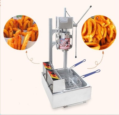 Churros-Maschine Spanische Churros-Herstellungsmaschine mit Churrera-Fritteuse