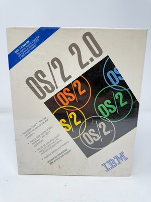 IBM OS/2 2.0 New Sealed Vintage