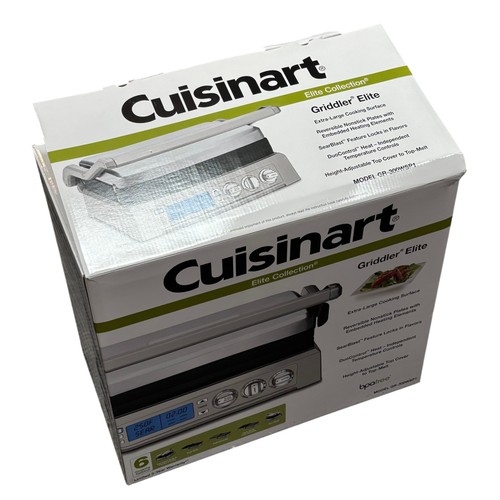Cuisinart GR-300WSP1 Griddler Elite Electric Countertop Grill