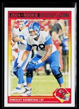 2024 Score #331 Kingsley Suamataia Kansas City Chiefs