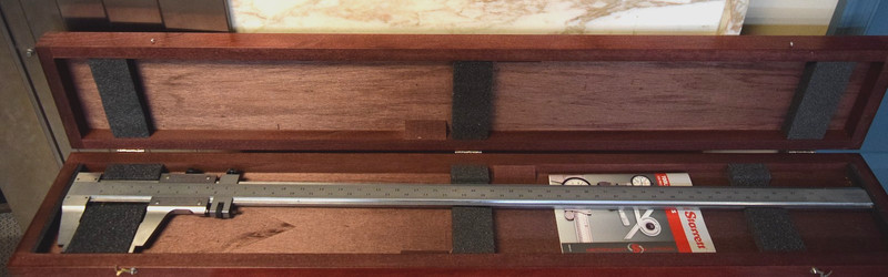 Starrett 123Z-36 Master Vernier Caliper