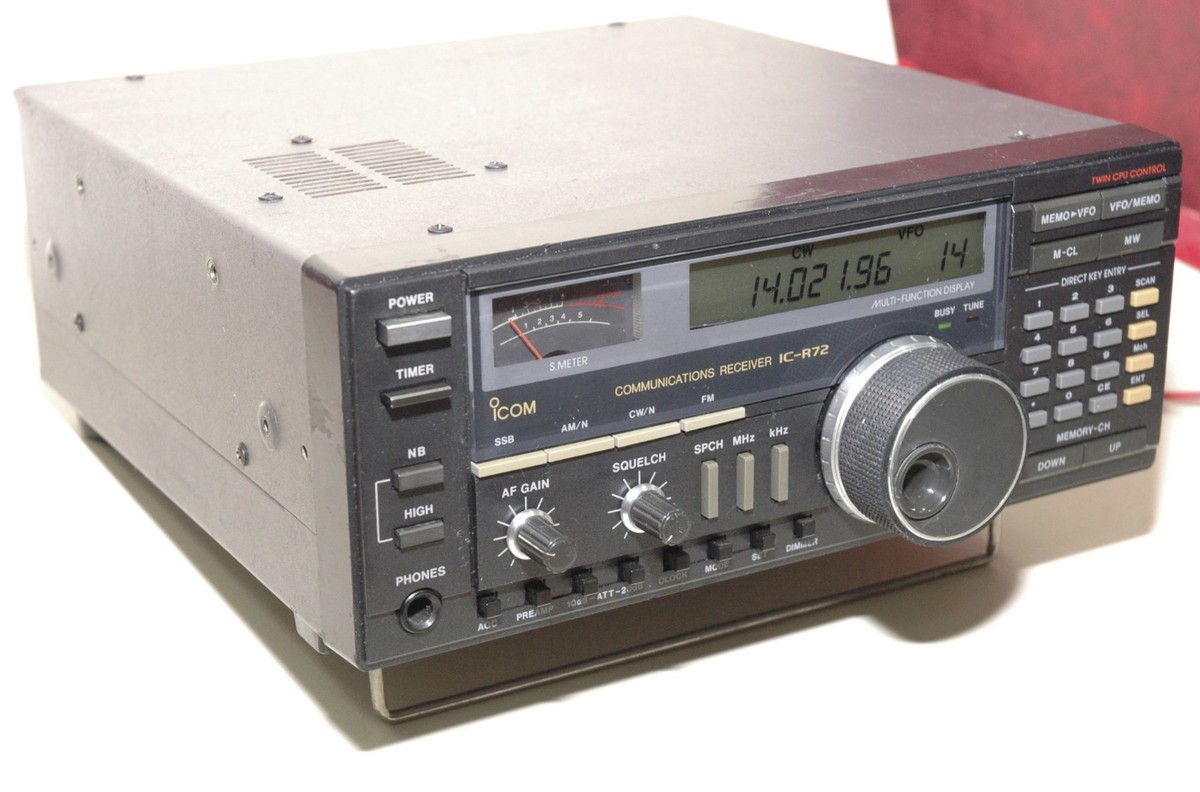 ICOM IC-R72 HF Receiver 30KHz-30MHz | eBay