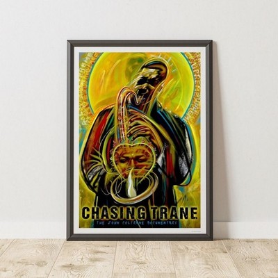 John Coltrane Chasing Trane Doku Filmposter A5 A4 A3 schnelle kostenlose Lieferung