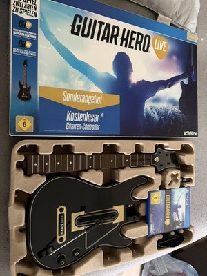 Guitar Hero Live PS4 Gitarre + Dongle und OVP mit Spiel
