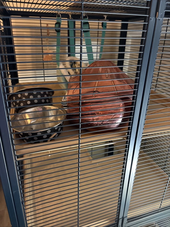 Jaula para animales con suministros de chinchilla Foto 2 de 2