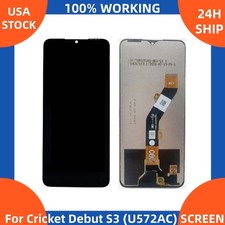 100 For Cricket Debut S3 U572AC LCD Display Touch Screen Digitizer Replacement
