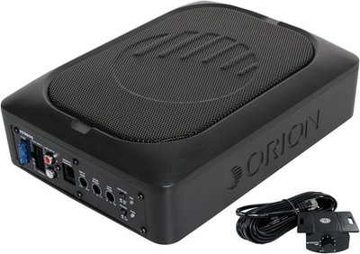Orion XTR Series XTR6US Under Seat Powered Car Subwoofer Shallow Enclosure 600W