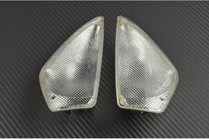 Clignotants transparents de qualité supérieure pour moto Ducati 999 H4
