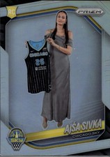 2025 Panini Prizm WNBA - Ajsa Sivka - #85 Silver Prizms Chicago Sky