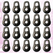 Silicone Wireless Earphone Caps Black Durable Earbud Covers for Headphones