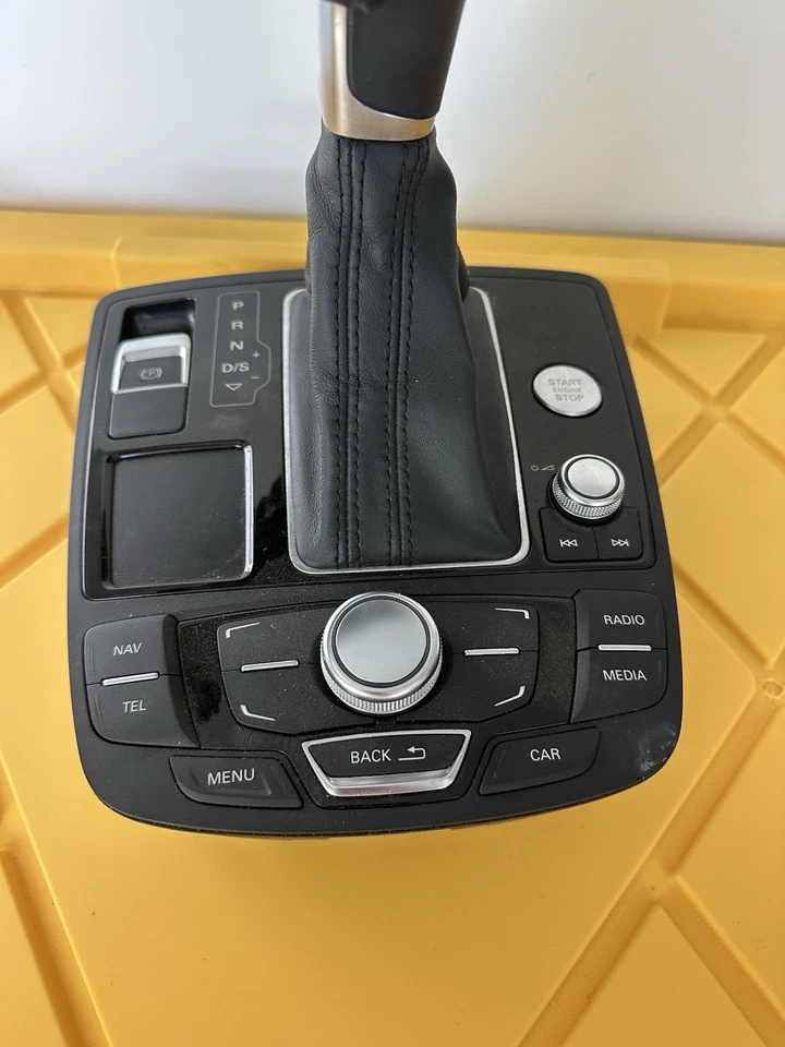 Audi A6 2015 navegación radio panel central selector almohadilla embellecedor 4G1919610C OEM Foto 2 de 4