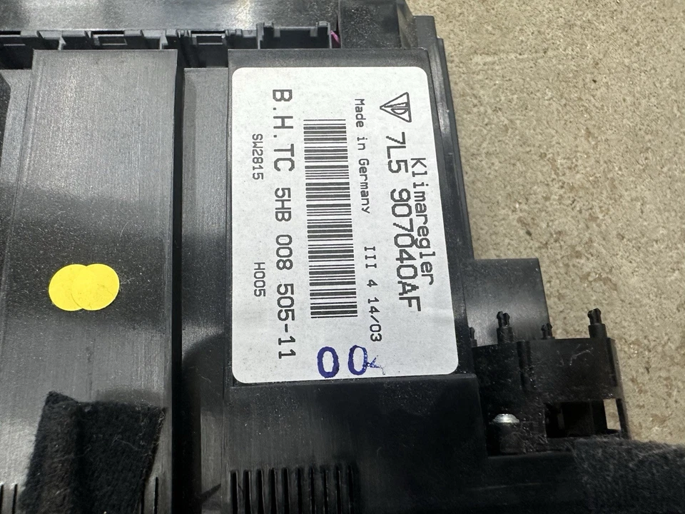 Porsche Cayenne 2004 - climatización de aire acondicionado/unidad de temperatura probada Foto 3 de 4