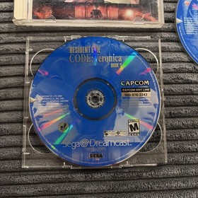 Resident Evil Code: Veronica (Sega Dreamcast, 2000 USA) Missing Manual￼