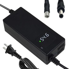 54.6V 2A Battery Charger 48V Charger Power Supply Adapter for 48v Li-ion Batt...