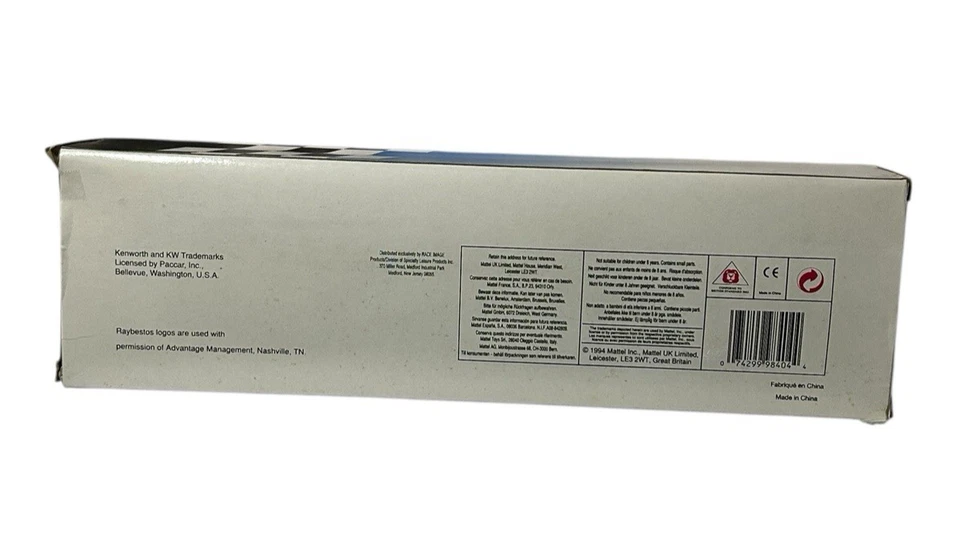 CORGI Race Image 1/64 Kenworth RAYBESTOS NASCAR Hauler JEFF BURTON #8 Limited Ed - Image 2 of 3