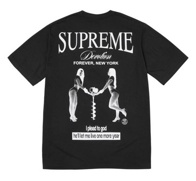 Supreme Devotion Tee Black Size XXL BRAND NEW SEALED Flannery