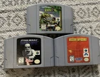 N64 Game Collection Mission Impossible -Star Wars - Turok Game Lot