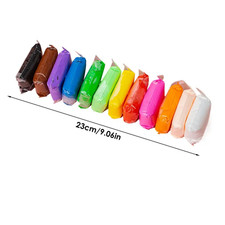 Children Ultra Light Clay DIY Set Muti Colors Super Soft Air Dry Modeling Clay f
