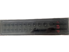 Snap-on 119ntmle 19 pc. 1/4” drive metric/sae power socket & extension set foam