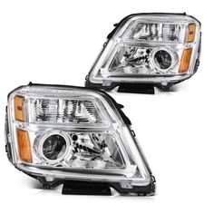 Headlights Fit 2010-2015 Terrain Driver Chrome Housing GM2503350 atvs