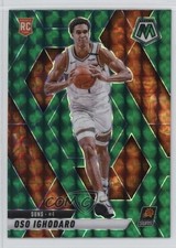 2024-25 Panini Mosaic Rookies Green Mosaic Prizm Oso Ighodaro #221 1r0p