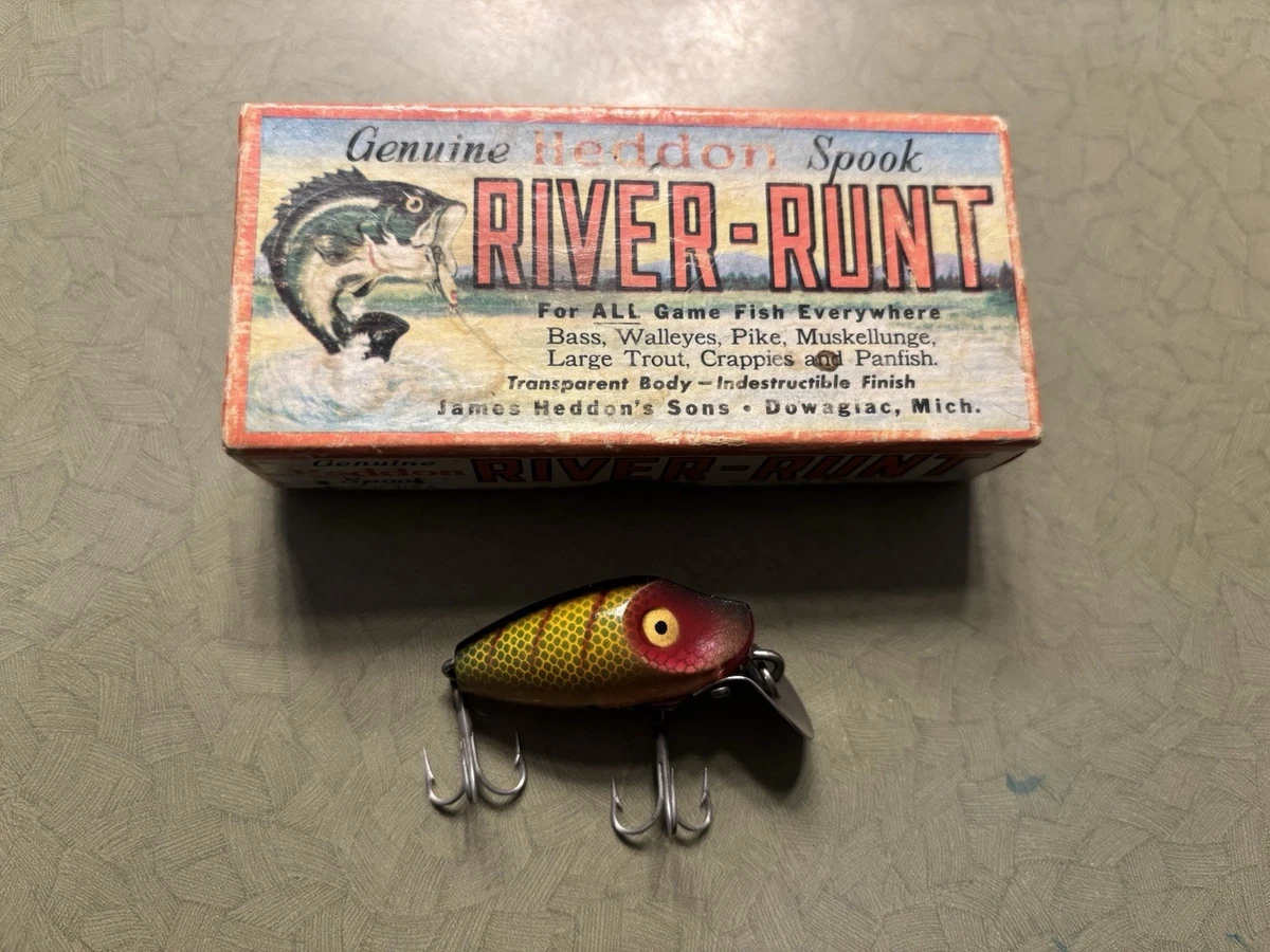 Heddon Vintage Fishing Lures with Original Box for sale | eBay