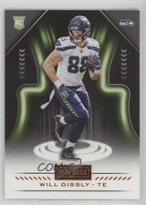 2018 Panini Playbook Rookies Orange Will Dissly #196 t3w